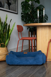 Fancy Corduroy Sleeper Dog Bed