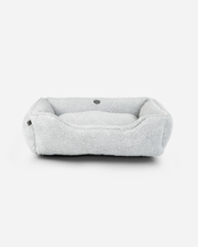 Chester & Lee | Furry Sleeper Dog Bed Gray