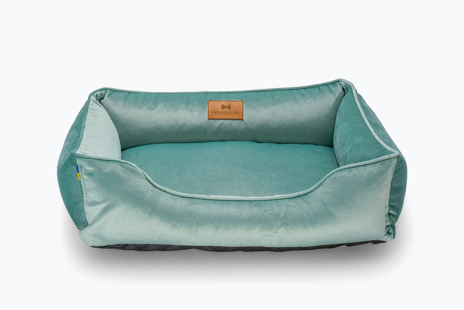 Vibrant Velvet Sleeper Dog Bed