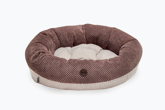 Chestnut Snuggler Dog Bed