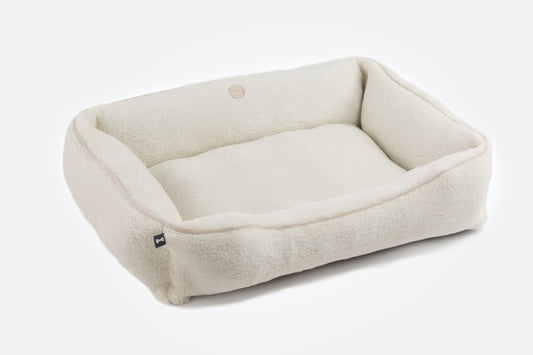 Furry Sleeper Dog Bed