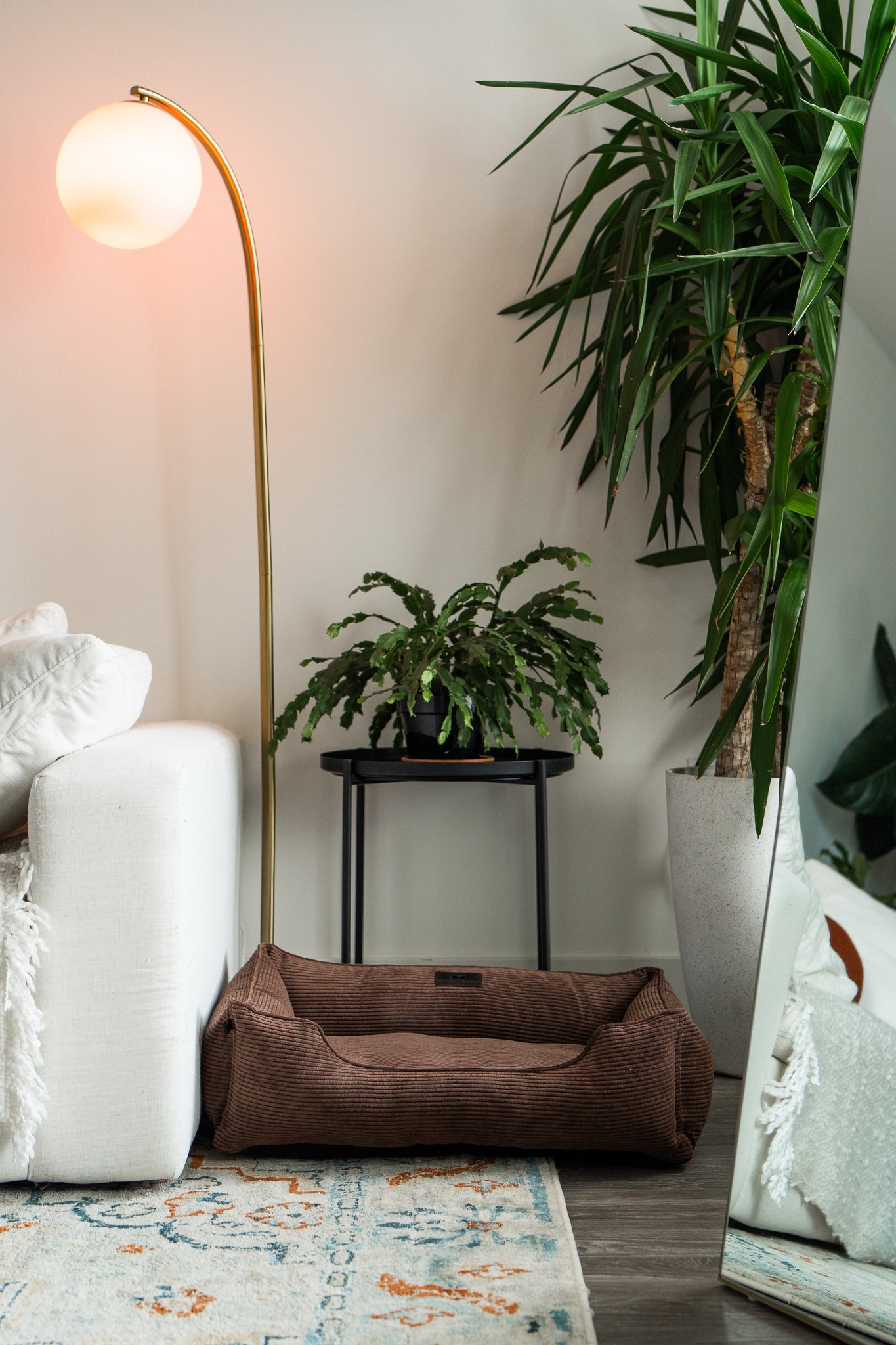 Milk Chocolate Sleeper Dog Bed