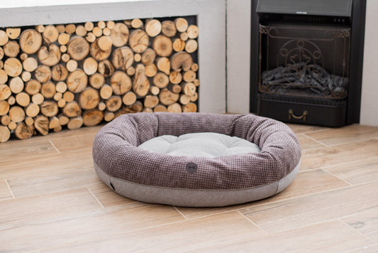 Chestnut Snuggler Dog Bed