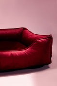 Load image into Gallery viewer, Vibrant Velvet Sleeper Dog Bed
