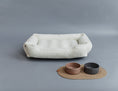 Load image into Gallery viewer, Furry Sleeper Dog Bed
