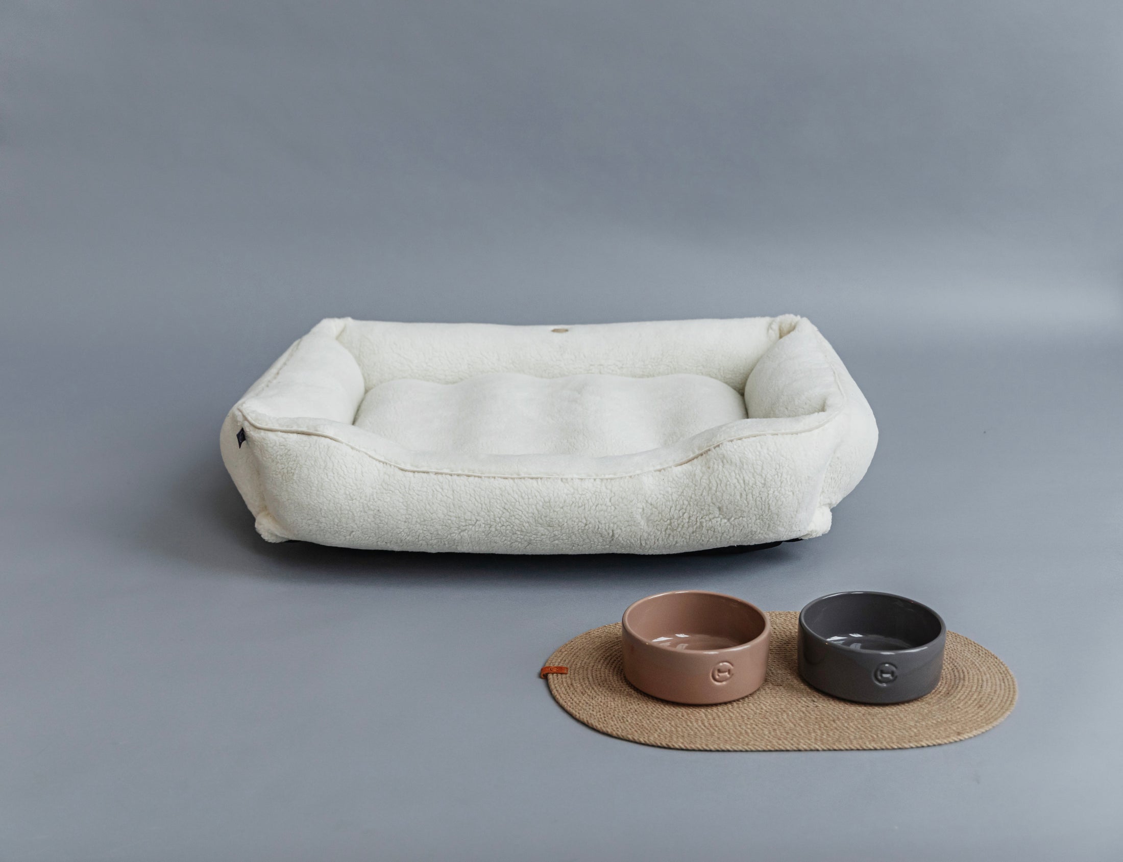 Furry Sleeper Dog Bed